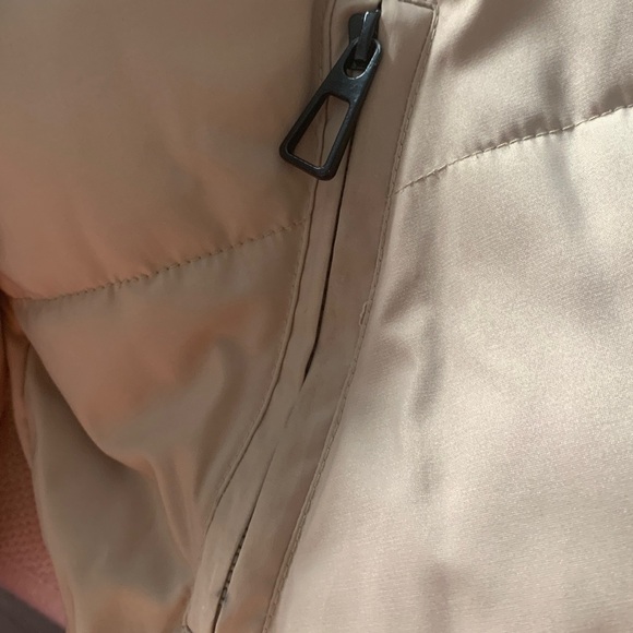 Tan Puffer Jacket - Picture 4 of 5